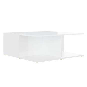 Couchtisch Weiß 80x80x31 cm Holzwerkstoff
