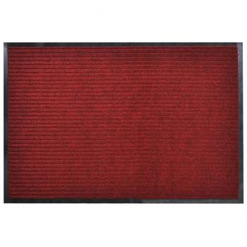 ARDEBO.de - Rote PVC Türmatte 120 x 180 cm