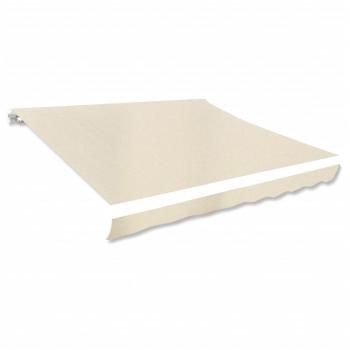 ARDEBO.de - Markisenbespannung Canvas Creme 3 x 2,5 m (ohne Rahmen)