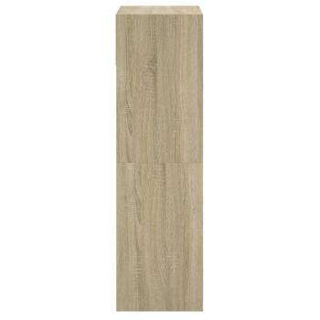 Schuhschrank Sonoma-Eiche 60x34x116 cm Holzwerkstoff