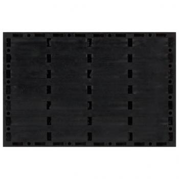 Fußmatte Rechteckig 40x60 cm Gummi und Kokosfaser