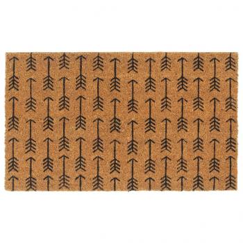 ARDEBO.de - Fußmatte Natur 45x75 cm Kokosfaser Getuftet