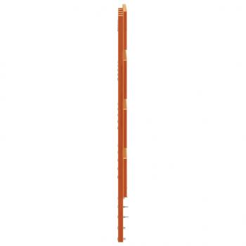 Kopfteil Wachsbraun 120 cm Massivholz Kiefer