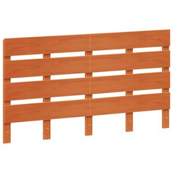 Kopfteil Wachsbraun 150 cm Massivholz Kiefer