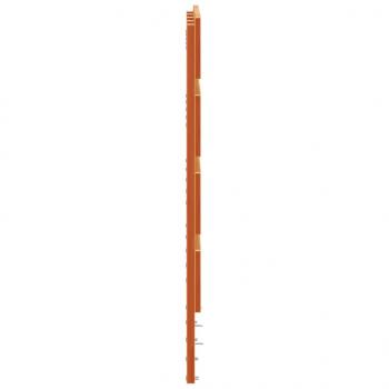 Kopfteil Wachsbraun 150 cm Massivholz Kiefer