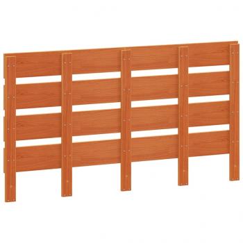 Kopfteil Wachsbraun 150 cm Massivholz Kiefer