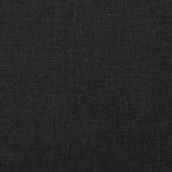 Hocker mit Holzbeinen Schwarz Stoff