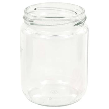 Marmeladengläser mit Weißem/Rotem Deckel 48 Stk. 230 ml