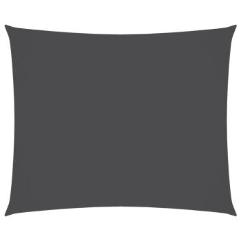 Sonnensegel Oxford-Gewebe Rechteckig 4x5 m Anthrazit