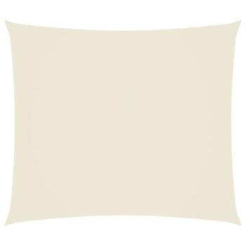 Sonnensegel Oxford-Gewebe Rechteckig 2x2,5 m Creme