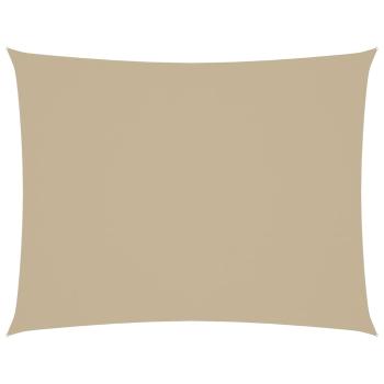 Sonnensegel Oxford-Gewebe Rechteckig 2x3,5 m Beige