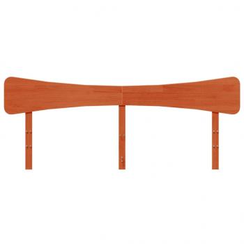 Kopfteil Wachsbraun 180 cm Massivholz Kiefer