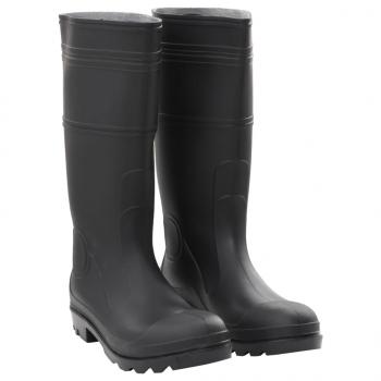 ARDEBO.de - Gummistiefel Schwarz Größe 45 PVC