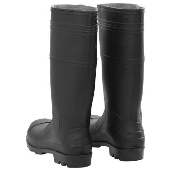 Gummistiefel Schwarz Größe 45 PVC