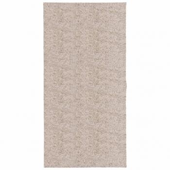 Shaggy-Teppich PAMPLONA Hochflor Modern Beige 100x200 cm