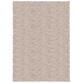 Shaggy-Teppich PAMPLONA Hochflor Modern Beige 120x170 cm