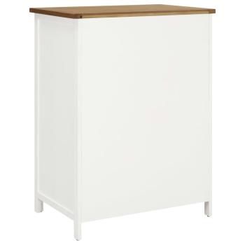 Kleiderschrank 76x52x105 cm Eiche Massivholz