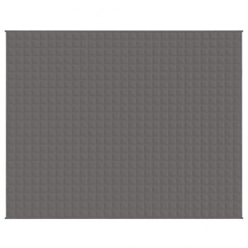Gewichtsdecke Grau 235x290 cm 11 kg Stoff