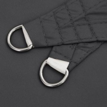 Sonnensegel Oxford-Gewebe Quadratisch 4x4 m Anthrazit