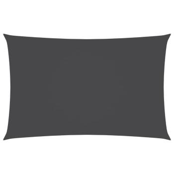 Sonnensegel Oxford-Gewebe Rechteckig 4x7 m Anthrazit