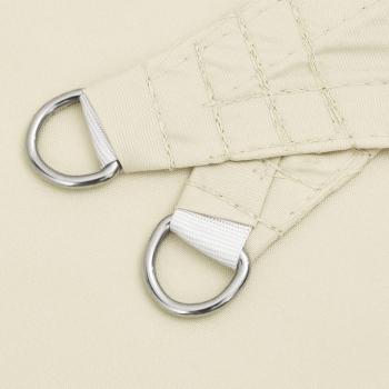 Sonnensegel Oxford-Gewebe Rechteckig 2,5x3 m Creme