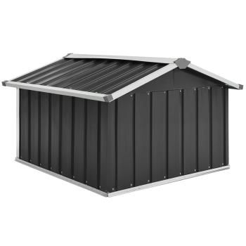 Rasenmäher Garage 92x97x63 cm Verzinkter Stahl Anthrazit   