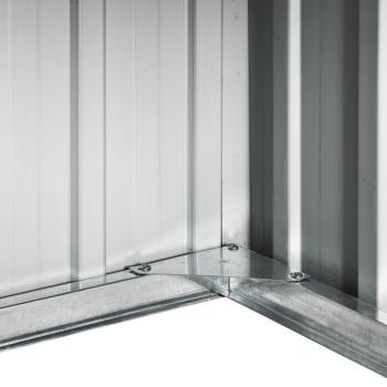 Rasenmäher Garage 92x97x63 cm Verzinkter Stahl Anthrazit   