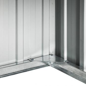 Rasenmäher Garage 92x97x63 cm Verzinkter Stahl Anthrazit   