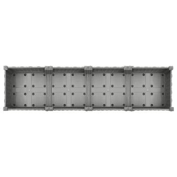 Hochbeet 160x40x71 cm Polypropylen