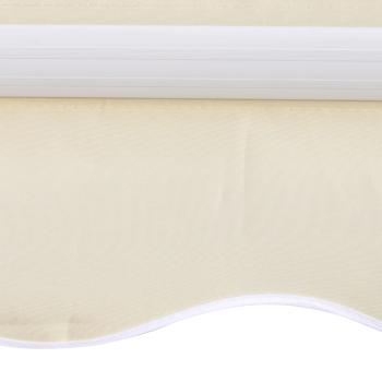 Markisenbespannung Canvas Creme 350x250 cm 