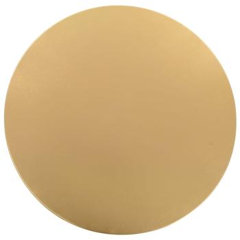 2 Stück Stretch-Tischdecken Golden 80 cm 