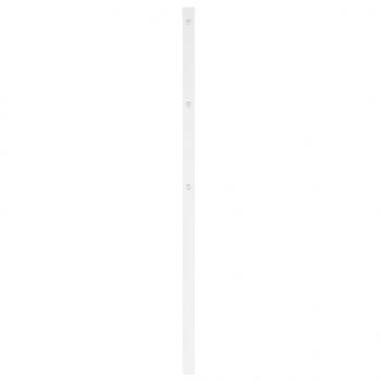 Kopfteil Metall Weiß 100 cm