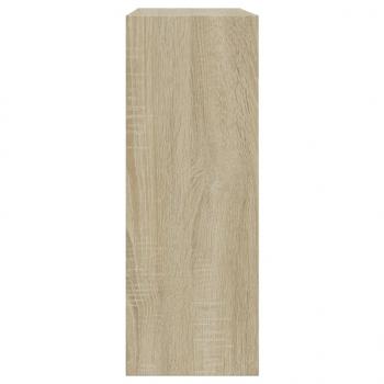 Schuhregal Sonoma-Eiche 60x21x57 cm Holzwerkstoff