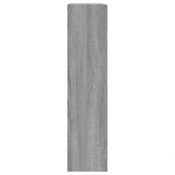 Schuhschrank Grau Sonoma 80x21x87,5 cm Holzwerkstoff