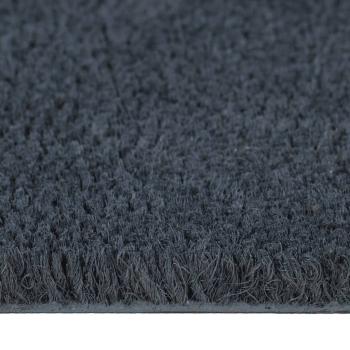 Fußmatte Dunkelgrau 100x300 cm Kokosfaser Getuftet