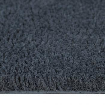 Fußmatte Dunkelgrau 100x300 cm Kokosfaser Getuftet