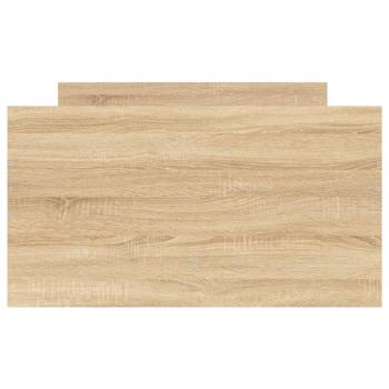 Bettgestell mit Schubladen Sonoma-Eiche 90x190 cm