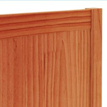 Kopfteil Wachsbraun 100 cm Massivholz Kiefer