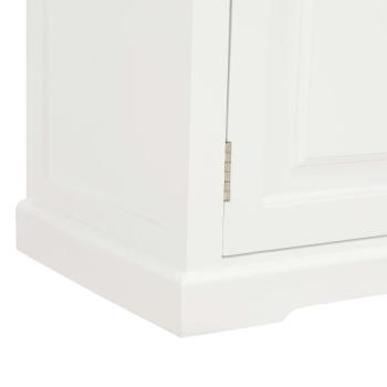 TV-Schrank Weiß 90 x 30 x 40 cm Holz