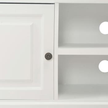 TV-Schrank Weiß 90 x 30 x 40 cm Holz
