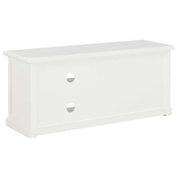 TV-Schrank Weiß 90 x 30 x 40 cm Holz