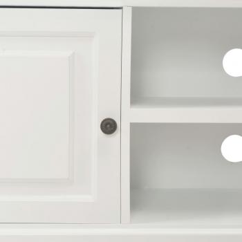 TV-Schrank Weiß 90 x 30 x 40 cm Holz