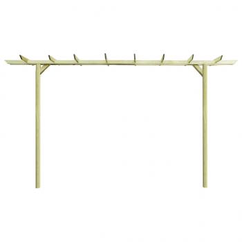 Garten-Pergola Kiefernholz Imprägniert 360x200x60 cm