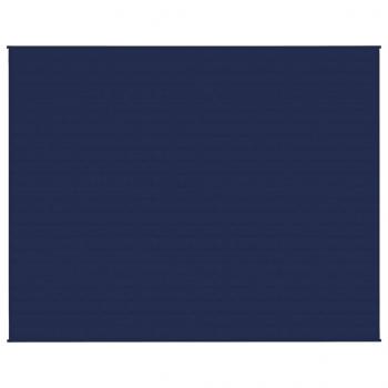 Gewichtsdecke Blau 235x290 cm 15 kg Stoff