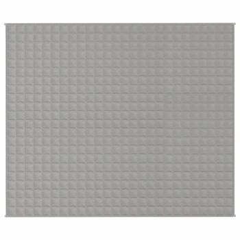 Gewichtsdecke Grau 220x260 cm 11 kg Stoff