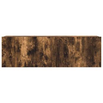 3-tlg. TV-Schrank-Set Räuchereiche Holzwerkstoff