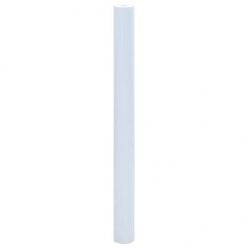 Fensterfolie Statisch Matt Transparent Weiß 90x1000 cm PVC