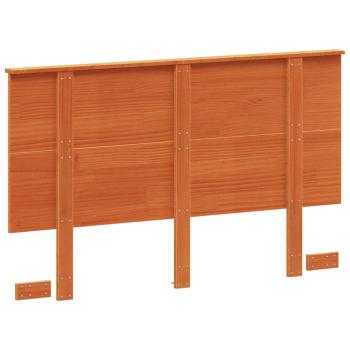 Kopfteil Wachsbraun 135 cm Massivholz Kiefer