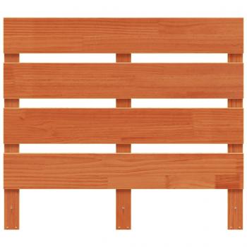 Kopfteil Wachsbraun 90 cm Massivholz Kiefer