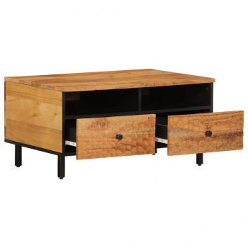 Couchtisch 80x54x40 cm Massivholz Akazie